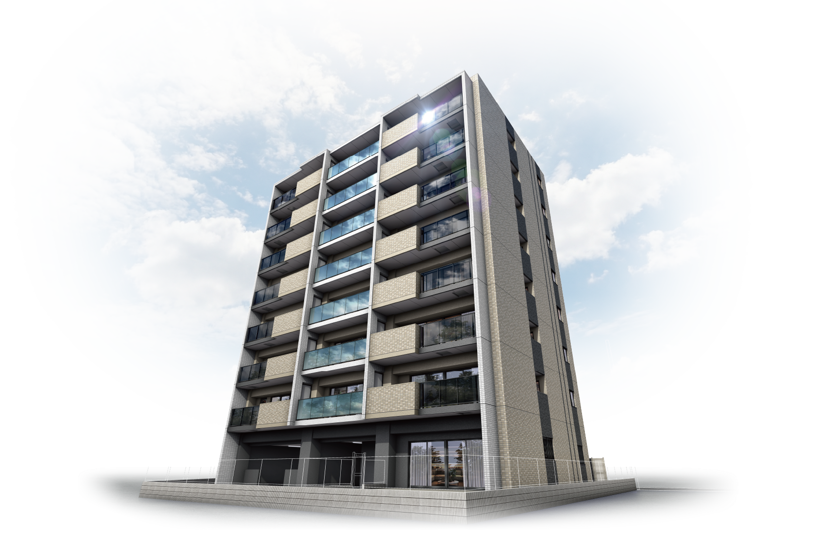 外観完成予想図