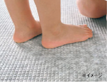 お掃除ラクラク ほっカラリ床