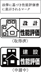 住宅性能評価バッジ（設計・建設）